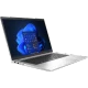 HP EliteBook 1040 G10 ultrabook, gümüş renkli laptop; Windows ekranı ve klavye görünümü.