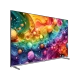 Vestel 65UT9840 Ultra HD 4K LED televizyon, renkli soyut içerik gösteren ince çerçeveli ekran