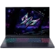 Acer Predator Helios Neo 16S AI PHN16S-71-975M siyah oyuncu laptop, RGB klavyeli açık ekranlı ön görünüm