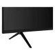 Vestel 65U9600 Ultra HD 4K LED televizyonun siyah arka görünümü ve ayaklı tasarımı