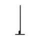TCL 98C855 Ultra HD 4K LED televizyon, siyah renkli ince ekran ve ayak tasarımıyla önden görünüm