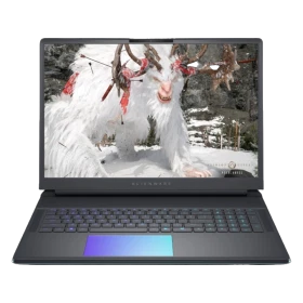 Dell Alienware 18 Area-51 AA18250 siyah oyuncu laptop, 24GB RAM ve 4TB SSD, W11P ekran görüntüsü.