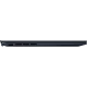 Asus Zenbook 14 UX3402VA-KP659W koyu mavi ultrabook laptop; yan bağlantı portları görünümü.