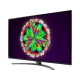 LG 55NANO816NA Ultra HD 4K LED Televizyon, genel renkli ekranda renkli mandala görüntüsü