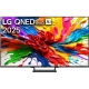 LG 65QNED93A6A Ultra HD 4K QNED TV, renkli soyut ekran görüntüsü ile vitrin görseli