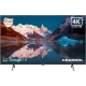 Grundig 75 GJU 8500 A Ultra HD 4K LED televizyon, dağ manzarası gösteren siyah ekranlı model