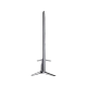 Vestel 55PF8575 Full HD FHD LED TV’nin ince profili ve gümüş renkli ayakları yandan görünür.