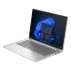 HP ProBook 4 G1i 16 AI D21SSET gümüş ultrabook laptop, açık ekran ve klavye görünümü