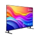 Beko B 875 C Ultra HD 4K TV, siyah çerçeveli QLED ekranı ve ayaklı tasarımıyla önden görünüm