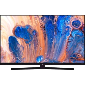 Beko Crystal Pro x B55 C 985 BE Ultra HD 4K TV, siyah çerçeveli geniş ekranlı televizyon