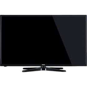Vestel 42FA8000 Full HD LED televizyon, siyah ekranı ve ayaklı tasarımıyla önden görünüm