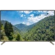 Grundig 50 GCU 8900B Ultra HD 4K LED televizyon, siyah çerçeveli ve ayaklı tasarım, dağ manzarası ekranı