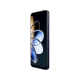 General Mobile GM 26 One 5G lacivert telefon, ekranı ve ince yan profiliyle üç çeyrek açıdan görünür.