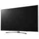 LG 49UJ750V Ultra HD 4K LED televizyon, genel renkli ince çerçeveli tasarım
