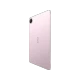Honor Pad 20 pembe oyun tableti, arkadan görünüm; tek kamera modülü ve mat arka yüz tasarımı.