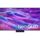 Samsung 55QN80F QLED 55 inç Ultra HD 4K televizyon, Neo QLED yazılı canlı ekran görüntüsü.