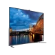 Samsung 75F8000 75 inç Full HD FHD LED televizyon, genel siyah renk; şehir manzarası ekranda görünüyor.