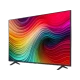 LG 65NANO81T6A Ultra HD 4K LED televizyon; renkli dalga desenli ekran görüntüsü, genel renk.