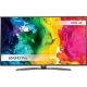 LG 65UH661V Ultra HD 4K LED televizyon ekranında HDR 4K canlı renkler, siyah çerçeve tasarım