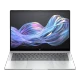 HP EliteBook X Flip G1i 14 AI açık gri 2’si 1 arada laptop ekranında renkli dalga tasarım görünüyor