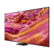 Samsung 98QN90F Ultra HD 4K QLED TV, genel renkli modern tasarım, canlı renkli ekran manzarası
