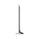 Samsung 85HU7590 Ultra HD 4K TV, ince tasarımlı genel renk LED televizyon ekranı ve ayak görünümü