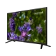 Grundig 32 GCH 6730B HD Ready LED televizyon, siyah çerçeveli ekranda mor çiçekleri gösteriyor