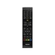 Vestel 22F8500P Full HD LED TV için siyah renkli kumanda, düğmeleri ve yön tuşlarıyla birlikte.