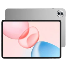 Honor Pad 10 4G gri renkli oyuncu tableti, önden görünüm ve arka kamera detaylarıyla vitrin görseli