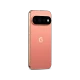 Pembe Google Pixel 11 Pro akıllı telefonun arka yüzü ve yatay kamera modülü