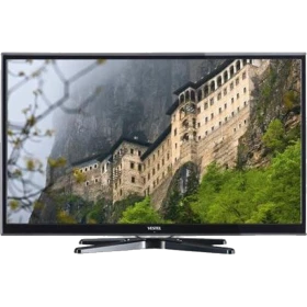 Vestel 24PF5065 Full HD LED televizyon, ekranda doğa ve tarihi manastır görüntüsüyle geschniegelt