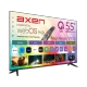 Axen AX55QUPRL-W02M Ultra HD 4K LED televizyon, webOS Hub arayüzü ve renkli içerik ekranıyla
