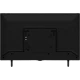 Grundig 32 GJH 6000B HD Ready HD TV’nin siyah arka paneli ve ayakları görünür.