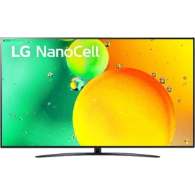 LG 70NANO766QA Ultra HD 4K LED televizyon ekranında NanoCell animasyonu, genel renk vitrin görseli