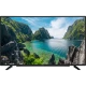 Beko B55L 8840 5B Ultra HD 4K TV, siyah çerçeveli ve doğal manzara yayını gösteren televizyon