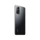 Xiaomi Redmi Note 12 Pro siyah akıllı telefon, arka yüzey ve çoklu kamera modülü yakın plan görünüm