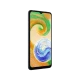 Samsung Galaxy A04s siyah akıllı telefon, ön yüz ekran tasarımı ve ince çerçeveli görünüm