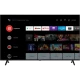 Onvo OV65F900 Ultra HD 4K LED televizyonun ekranında akıllı TV uygulamaları ve içerik menüsü görülüyor