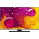 Vestel 43Q9700TT Ultra HD 4K QLED televizyon, siyah çerçevesiyle renkli soyut görüntü gösteriyor