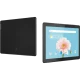 Lenovo Tab M10 HD TB-X505F siyah uygun fiyatlı tablet; ön ve arka görünüm, HD ekranlı tasarım.