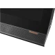Lenovo Ideacentre 300-23ISU masaüstü bilgisayarın siyah gövdesi ve delikli ön panel detayı