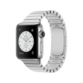 Apple Watch Series 2 38 mm gümüş paslanmaz çelik kasa ve baklalı model bilezikli akıllı saat