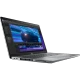 Dell Precision 3591 XCTOP3591EMEA iş ve ofis laptopu, gri renkli tasarım ve açık ekran görünümü