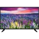 Vestel 43UD8470 Ultra HD 4K LED televizyon, siyah çerçeveli ekranında renkli çiçek tarlası manzarası