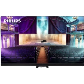Philips 65OLED908 Ultra HD 4K OLED televizyon; sinematik sahne renkleriyle canlı görüntü ve ince tasarım
