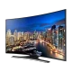 Samsung 55HU7200 Ultra HD 4K LED televizyon; şehir manzaralı ekran görüntüsü, genel renk tasarımı