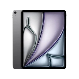 Apple iPad Air M3 Wi‑Fi + Cellular 1024 GB, 11 inç gri tablet ekran ve arka yüz görünümü