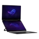 Asus ROG Zephyrus Duo 16 GX651AX-SR004W siyah oyuncu laptop çift ekran tasarımlı.