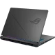 Asus ROG Strix G16 G615JH-RV052 FR14 siyah oyuncu laptop; RGB aydınlatmalı şık tasarım.