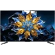 TCL 55C655 Pro Ultra HD 4K LED televizyon; çiçek desenli canlı ekran, genel renk vitrin görünümü